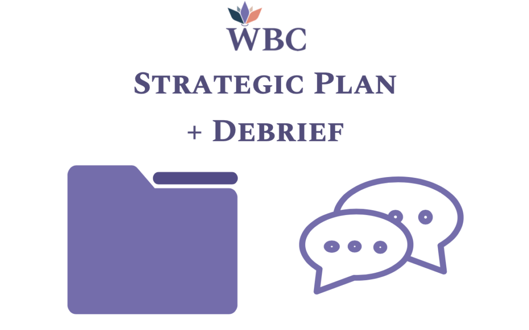 WBC Exclusive Strategic Plan Social Media & Individual Debrief