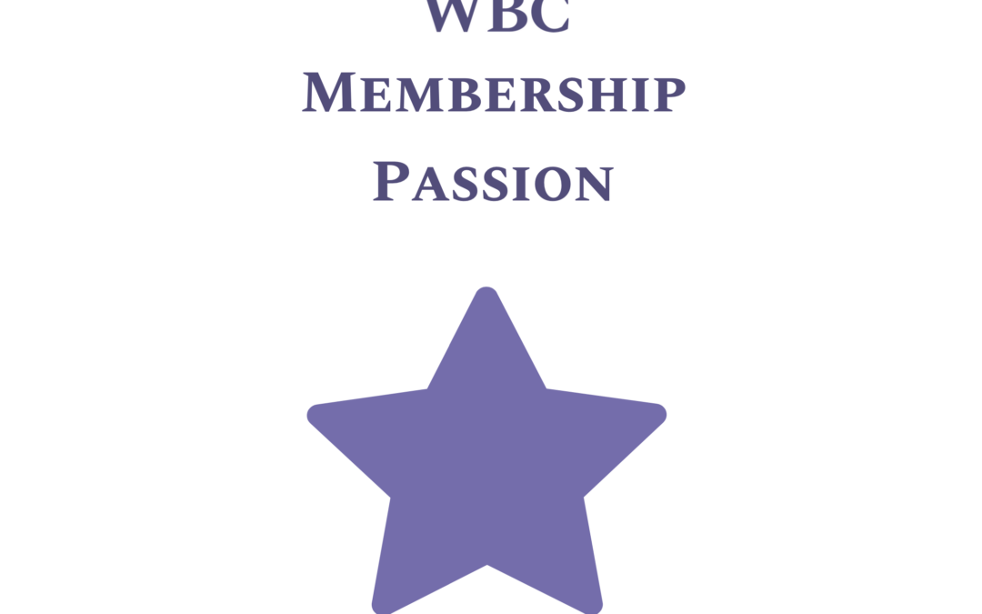 WBC Member Passion